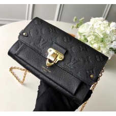Louis Vuitton Chain Wallet in Monogram Empreinte Leather M63398 Black 2018 Louis Vuitton Chain Wallet in Monogram Empreinte Leather M63398 Black 2018