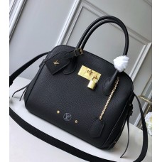 Louis Vuitton Milla PM Top Handle Bag M54346 Black 2018 Louis Vuitton Milla PM Top Handle Bag M54346 Black 2018
