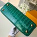 Louis Vuitton Capucines BB Top Handle in Crocodilien Leather N92175 Green 2018 Louis Vuitton Capucines BB Top Handle in Crocodilien Leather N92175 Green 2018
