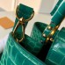 Louis Vuitton Capucines BB Top Handle in Crocodilien Leather N92175 Green 2018 Louis Vuitton Capucines BB Top Handle in Crocodilien Leather N92175 Green 2018