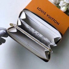 Louis Vuitton Catogram Monogram Canvas Zippy Wallet M63875 Black/White 2018 Louis Vuitton Catogram Monogram Canvas Zippy Wallet M63875 Black/White 2018