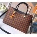 Louis Vuitton Damier Ebene Canvas LV Riverside Tote Bag N40050 Black 2019