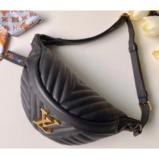 Louis Vuitton New Wave Bumbag Bag M53750 Black 2019 Louis Vuitton New Wave Bumbag Bag M53750 Black 2019