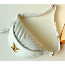 Louis Vuitton New Wave Bumbag Bag M53861 White 2019 Louis Vuitton New Wave Bumbag Bag M53861 White 2019