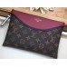 Louis Vuitton Monogram Canvas Pochette Tuileries Bag M63936 Bordeaux 2019
