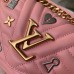 Louis Vuitton Love Lock New Wave Chain PM Bag M53213 Rose 2019