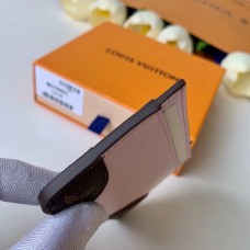 Louis Vuitton Vernis Miroir Patent Leather Venice Card Holder M63855 Pink 2019 Louis Vuitton Vernis Miroir Patent Leather Venice Card Holder M63855 Pink 2019