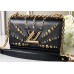 Louis Vuitton Epi Leather and Flower Studs Twist MM Bag M52510 Black 2019