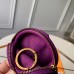 Louis Vuitton Monogram Denim Bag Charm &amp; Key Holder M68291 Purple 2019