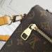 Louis Vuitton Braided Handle Monogram Canvas Pochette Metis Bag M43984 Red 2019