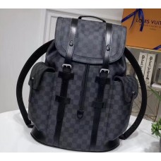 Louis Vuitton Damier Graphite Canvas Christopher PM Backpack Bag N41379