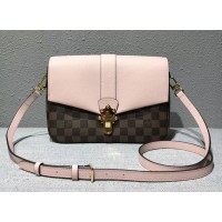 Louis Vuitton Damier Ebene Canvas Clapton PM Bag N44243 Magnolia 2018 Louis Vuitton Damier Ebene Canvas Clapton PM Bag N44243 Magnolia 2018