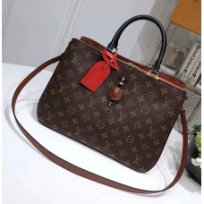 Louis Vuitton Millefeuille Tote Bag M44254 Noir Rouge 2018 Louis Vuitton Millefeuille Tote Bag M44254 Noir Rouge 2018