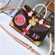 Louis Vuitton Summer Trunks Monogram Canvas Speedy Bandouliere 30 Bag M41386 2018 Louis Vuitton Summer Trunks Monogram Canvas Speedy Bandouliere 30 Bag M41386 2018