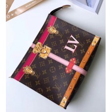 Louis Vuitton Summer Trunks Monogram Canvas Poche Toiletry Pouch 26 Bag M43614 2018 Louis Vuitton Summer Trunks Monogram Canvas Poche Toiletry Pouch 26 Bag M43614 2018