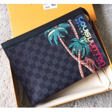 Louis Vuitton Jungle Palm Tree Pochette Voyage MM Bag N63510 2018 Louis Vuitton Jungle Palm Tree Pochette Voyage MM Bag N63510 2018