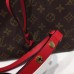 Louis Vuitton Monogram Canvas NeoNoe Bag M44021 Red 2018 Louis Vuitton Monogram Canvas NeoNoe Bag M44021 Red 2018