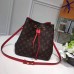 Louis Vuitton Monogram Canvas NeoNoe Bag M44021 Red 2018 Louis Vuitton Monogram Canvas NeoNoe Bag M44021 Red 2018