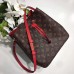 Louis Vuitton Monogram Canvas NeoNoe Bag M44021 Red 2018 Louis Vuitton Monogram Canvas NeoNoe Bag M44021 Red 2018