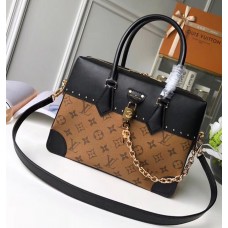 Louis Vuitton Monogram Reverse Canvas City Malle Bag M43595 2018 Louis Vuitton Monogram Reverse Canvas City Malle Bag M43595 2018