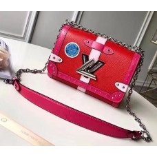 Louis Vuitton Summer Trunks EPI Twist MM Bag Red/Fuchsia 2018 Louis Vuitton Summer Trunks EPI Twist MM Bag Red/Fuchsia 2018