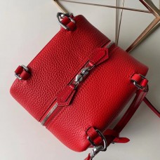 Louis Vuitton Cube-shaped Néo Square Bag M55475 Rouge 2019 Louis Vuitton Cube-shaped Néo Square Bag M55475 Rouge 2019