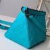 Louis Vuitton Monogram Empreinte Triangle Shaped Messenger Bag M54330 Turquoise 2019