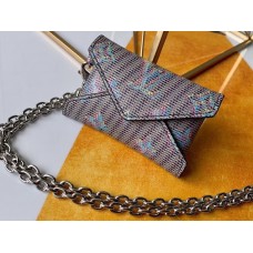 Louis Vuitton Monogram LV Pop Kirigami Necklace Envelope Pouch Bag M68614 Pink 2019 Louis Vuitton Monogram LV Pop Kirigami Necklace Envelope Pouch Bag M68614 Pink 2019