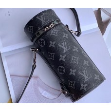 Louis Vuitton Monogram Eclipse Canvas Bottle Holder GI0398 Louis Vuitton Monogram Eclipse Canvas Bottle Holder GI0398