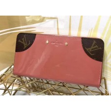 Louis Vuitton Sarah Monogram Vernis Leather Zip Around Wallet Pink 2018 Louis Vuitton Sarah Monogram Vernis Leather Zip Around Wallet Pink 2018