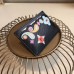 Louis Vuitton Epi Leather Card Holder with Monogram Flower M62068 Black