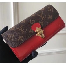 Louis Vuitton Cherrywood Wallet M61719 Red Louis Vuitton Cherrywood Wallet M61719 Red