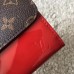 Louis Vuitton Cherrywood Wallet M61719 Red Louis Vuitton Cherrywood Wallet M61719 Red