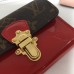 Louis Vuitton Cherrywood Compact Wallet M61912 Red Louis Vuitton Cherrywood Compact Wallet M61912 Red