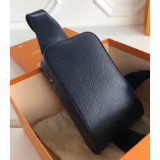 Louis Vuitton Géronimos Belt Bag M43502 Dark Blue Epi Leather 2017 Louis Vuitton Géronimos Belt Bag M43502 Dark Blue Epi Leather 2017