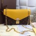 Louis Vuitton Pallas Chain Flap Bag yellow flap Louis Vuitton Pallas Chain Flap Bag yellow flap