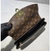 Louis Vuitton Saint Placide Bag M43714 Black 2017 Louis Vuitton Saint Placide Bag M43714 Black 2017