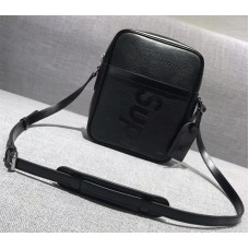 Louis Vuitton Supreme Epi Leather GM Crossbody Shoulder Bag Black 2017 Louis Vuitton Supreme Epi Leather GM Crossbody Shoulder Bag Black 2017