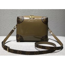 Louis Vuitton Patent Leather Venice Bag M53546 Vert Bronze 2018 Louis Vuitton Patent Leather Venice Bag M53546 Vert Bronze 2018