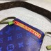 Louis Vuitton Monogram Canvas Phone Bag Blue 2018