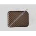 LOUIS VUITTON DAMIER EBENE CANVAS COMPUTER SLEEVE 13 LOUIS VUITTON DAMIER EBENE CANVAS COMPUTER SLEEVE 13