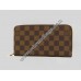 LOUIS VUITTON DAMIER EBENE CANVAS ZIPPY WALLET LOUIS VUITTON DAMIER EBENE CANVAS ZIPPY WALLET