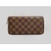 LOUIS VUITTON DAMIER EBENE CANVAS ZIPPY WALLET LOUIS VUITTON DAMIER EBENE CANVAS ZIPPY WALLET