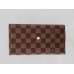 LOUIS VUITTON DAMIER EBENE CANVAS INTERNATIONAL WALLET