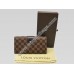 LOUIS VUITTON DAMIER EBENE CANVAS SISTINA WALLET LOUIS VUITTON DAMIER EBENE CANVAS SISTINA WALLET