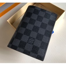 Louis Vuitton Damier Graphite Canvas Passport Cover N64411 Louis Vuitton Damier Graphite Canvas Passport Cover N64411