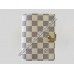 Louis Vuitton Damier Azur Canvas Small Ring Agenda Cover Louis Vuitton Damier Azur Canvas Small Ring Agenda Cover