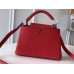 Louis Vuitton Capucines BB Bag M94754 Red/Silver