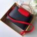 Louis Vuitton Capucines BB Bag Colorblock Black/Apricot/Red