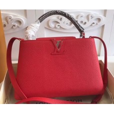 Louis Vuitton Capucines PM Bag Python Handle N92803 Rubis Louis Vuitton Capucines PM Bag Python Handle N92803 Rubis